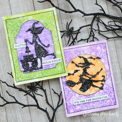 Simon Says Stamp! Tim Holtz Sizzix TOIL AND TROUBLE Thinlits Dies 665561 | color-code:ALT4