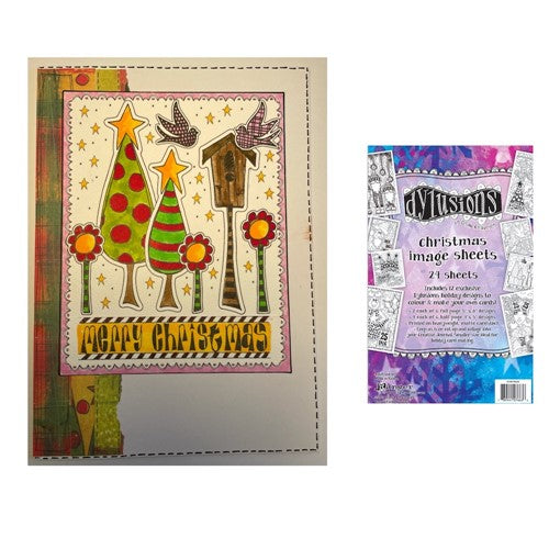 Simon Says Stamp! Ranger Dylusions Image Sheets HOLIDAY dya76636 | color-code:ALT04