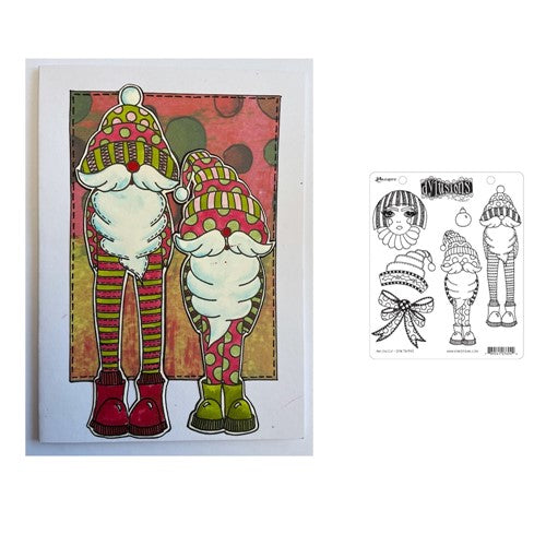 Simon Says Stamp! Dyan Reaveley ANY OLD ELF Cling Stamp Set Dylusions dyr76940 | color-code:ALT03