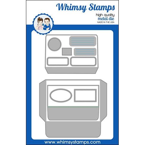 Simon Says Stamp! Whimsy Stamps A2 ENVELOPE BUILDER Dies WSD550