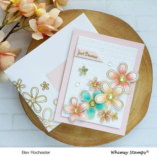 Simon Says Stamp! Whimsy Stamps A2 ENVELOPE BUILDER Dies WSD550