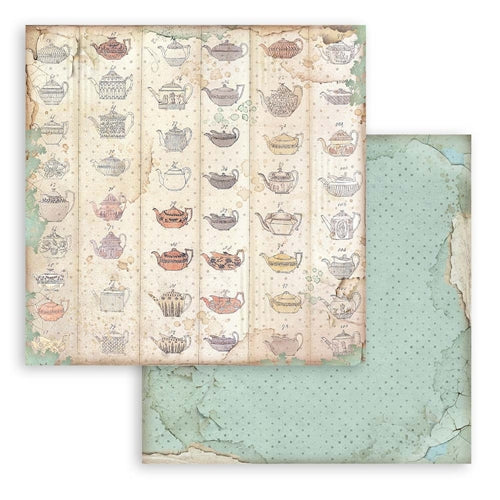Stamperia International Chipboard Through The Looking Glass - Foglio 15x30 Cm Per Scrapbooking - Foto 3