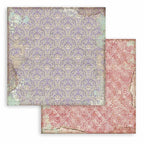 Simon Says Stamp! Stamperia ALICE IN WONDERLAND AND THROUGH THE LOOKING GLASS 8x8 Backgrounds Paper sbbs46