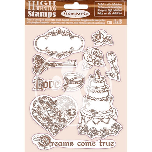 Simon Says Stamp! Stamperia SLEEPING BEAUTY DREAMS CAME TRUE Cling Stamps wtkcc202*