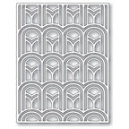 Simon Says Stamp! Poppy Stamps ARCHED DECO PLATE Die 2410*