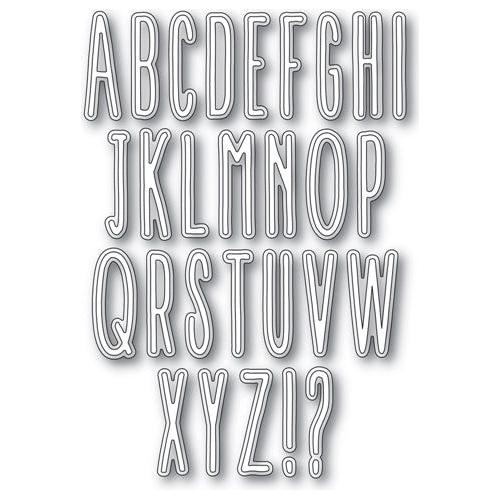 Simon Says Stamp! Memory Box TWIGGY ALPHABET Dies 94581