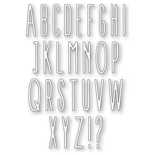 Simon Says Stamp! Memory Box TWIGGY ALPHABET Dies 94581