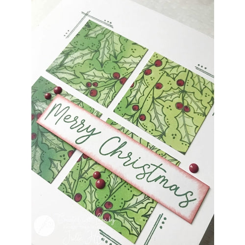 Simon Says Stamp! Julie Hickey Designs Glossies WINTER BERRIES Dots PS-GLOS-011