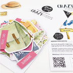 Simon Says Stamp! ModaScrap CRAZY SUMMER Die Cuts msdc007*