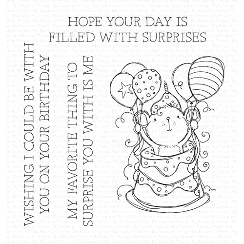 Simon Says Stamp! My Favorite Things SWEET SURPRISE Clear Stamps ram020