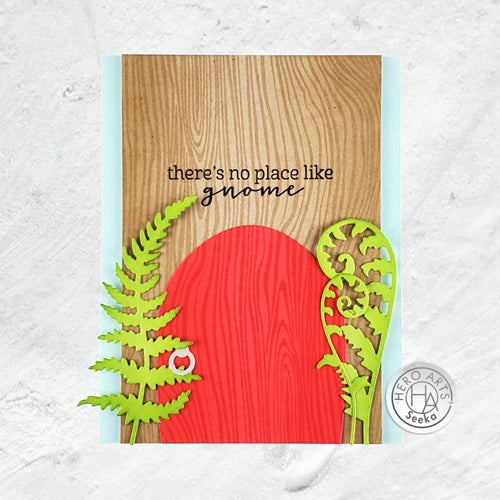 Simon Says Stamp! Hero Arts Fancy Dies MUSHROOM AND FERNS DI931