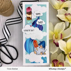 Simon Says Stamp! Whimsy Stamps GNOME SUMMER SWEET Clear Stamps C1239a*