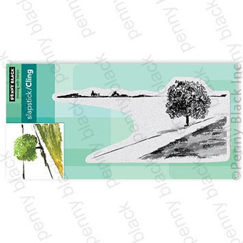 Simon Says Stamp! Penny Black Cling Stamp WANDER 40-750*