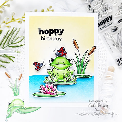 Simon Says Stamp! Simon Says Clear Stamps TOADALLY UNFROGETTABLE sss202396c | color-code:ALT2