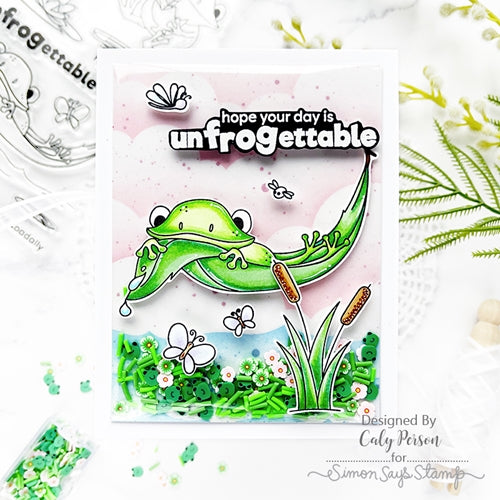 Simon Says Stamp! Simon Says Clear Stamps TOADALLY UNFROGETTABLE sss202396c | color-code:ALT8