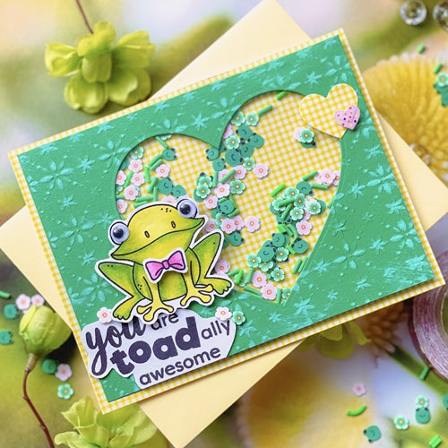 Simon Says Stamp! Simon Says Clear Stamps TOADALLY UNFROGETTABLE sss202396c | color-code:ALT91