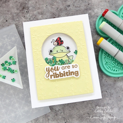Simon Says Stamp! Simon Says Clear Stamps TOADALLY UNFROGETTABLE sss202396c | color-code:ALT93