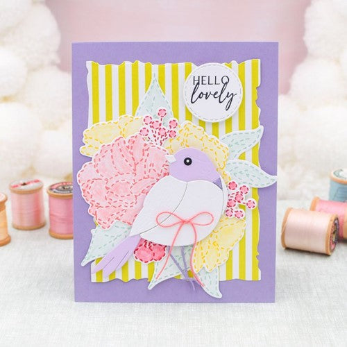 Simon Says Stamp! Papertrey Ink STITCHED IN LOVE Clear Stamps 1312*