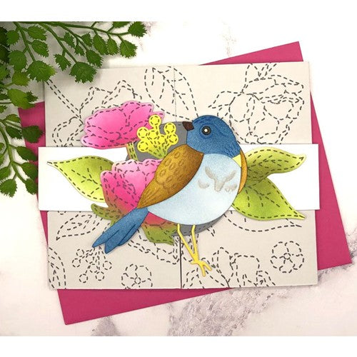 Simon Says Stamp! Papertrey Ink FEATHERED FRIENDS 13 Dies ITP311