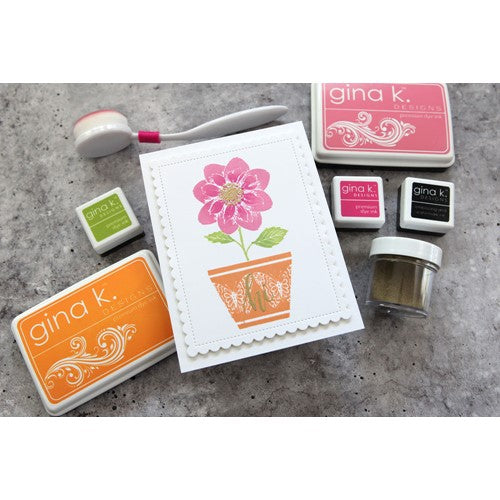 Simon Says Stamp! Gina K Designs FRESH FLOWERS Clear Stamps mm103 | color-code:ALT2