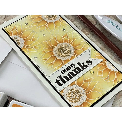 Simon Says Stamp! Gina K Designs PAINTED BLOSSOMS Clear Stamps gkd109 | color-code:ALT1
