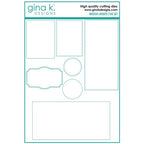Simon Says Stamp! Gina K Designs MASTER LAYOUTS 7 Die Set die0165