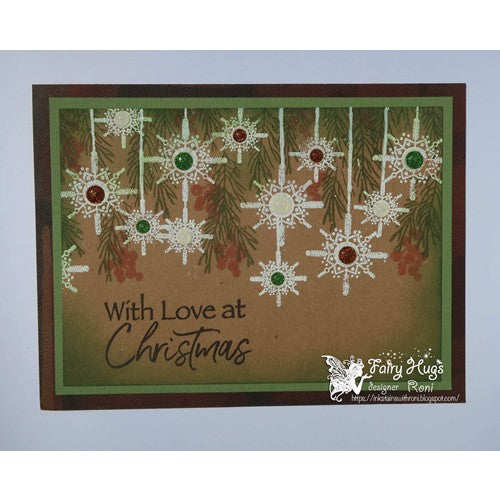 Simon Says Stamp! Fairy Hugs LOVE AT CHRISTMAS Clear Stamp FHS-235