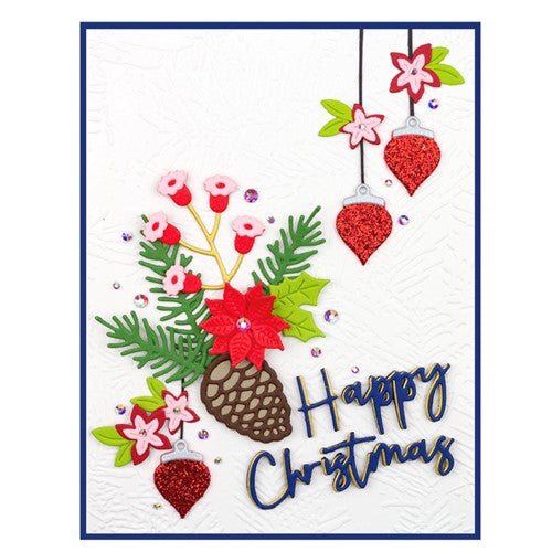 Simon Says Stamp! S4-1134 Spellbinders CREATE A CHRISTMAS SENTIMENT Etched Dies