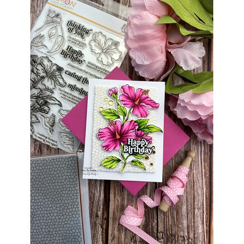 Simon Says Stamp! Simon Says Stamp HIBISCUS BLOOMS Wafer Dies sssd112393c | color-code:ALT1