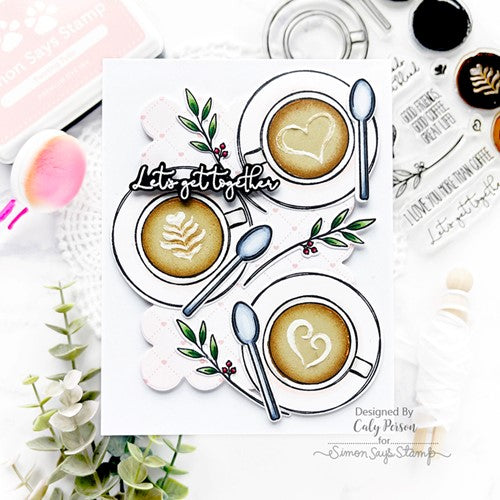 Simon Says Stamp! Simon Says Stamps and Dies CUP OF LOVE set423cl | color-code:ALT0