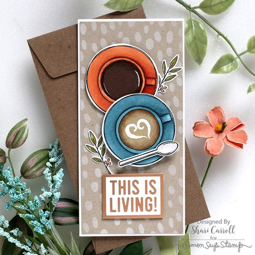 Simon Says Stamp! Simon Says Stamps and Dies CUP OF LOVE set423cl | color-code:ALT1