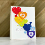 Simon Says Stamp! Simon Says Stamp GEOMETRIC BUILDERS HEARTS Wafer Dies sssd112367