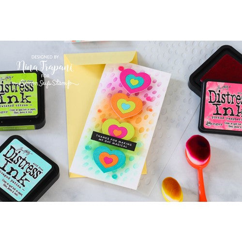 Simon Says Stamp! Simon Says Stamp GEOMETRIC BUILDERS HEARTS Wafer Dies sssd112367