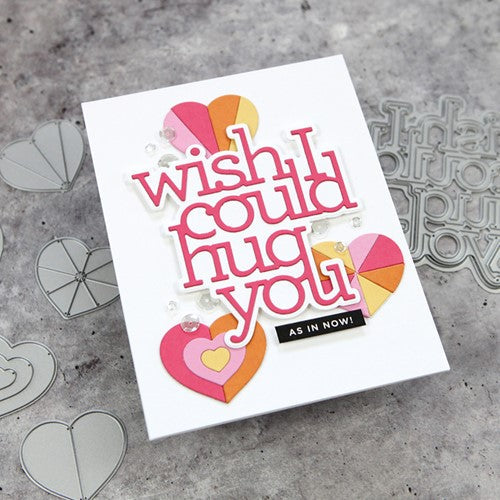 Simon Says Stamp! Simon Says Stamp GEOMETRIC BUILDERS HEARTS Wafer Dies sssd112367 | color-code:ALT91