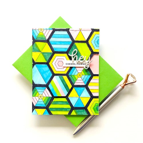 Simon Says Stamp! Simon Says Stamp SEXY HEXIES Wafer Dies sssd112366