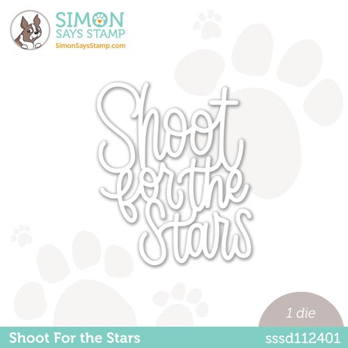 Simon Says Stamp! Simon Says Stamp SHOOT FOR THE STARS Wafer Die sssd112401