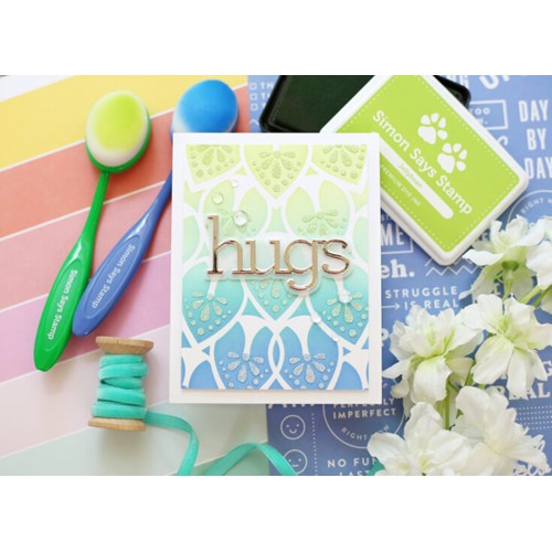 Simon Says Stamp! Simon Says Stamp Stencil Set MOD LAYERING LEAVES ssst221549 | color-code:ALT00