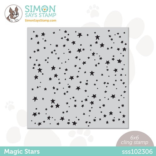 Simon Says Stamp! Simon Says Cling Stamp MAGIC STARS sss102306