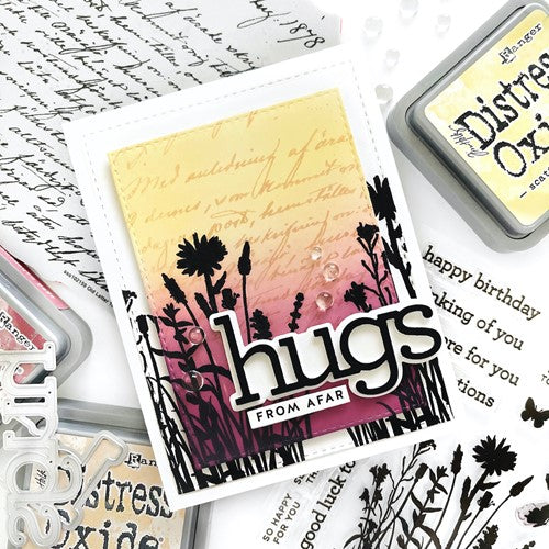 Simon Says Stamp! CZ Design Clear Stamps SILHOUETTE SENTIMENTS cz371c Make Magic | color-code:ALT1