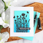 Simon Says Stamp! CZ Design Clear Stamps SILHOUETTE SENTIMENTS cz371c Make Magic | color-code:ALT2