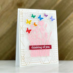 Simon Says Stamp! CZ Design Clear Stamps SILHOUETTE SENTIMENTS cz371c Make Magic