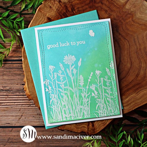 Simon Says Stamp! CZ Design Clear Stamps SILHOUETTE SENTIMENTS cz371c Make Magic | color-code:ALT9