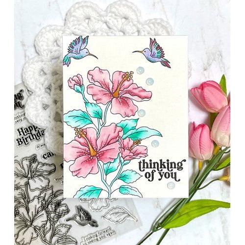 Simon Says Stamp! Simon Says Clear Stamps HIBISCUS BLOOMS sss202338c | color-code:ALT6