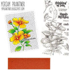 Simon Says Stamp! Simon Says Clear Stamps HIBISCUS BLOOMS sss202338c | color-code:ALT8