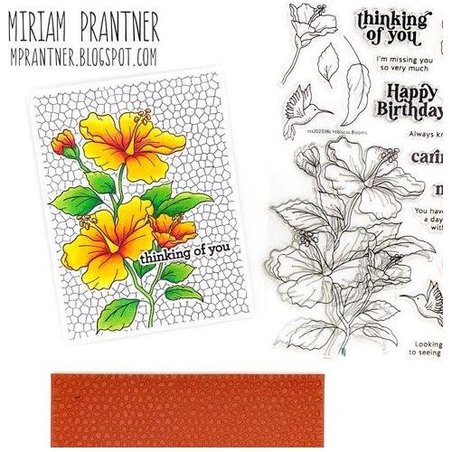 Simon Says Stamp! Simon Says Clear Stamps HIBISCUS BLOOMS sss202338c | color-code:ALT8