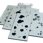 Simon Says Stamp! PinkFresh Studio ANEMONE MAGIC LAYERING Stencil Set 122421