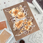 Simon Says Stamp! PinkFresh Studio ANEMONE MAGIC LAYERING Stencil Set 122421 | color-code:ALT01