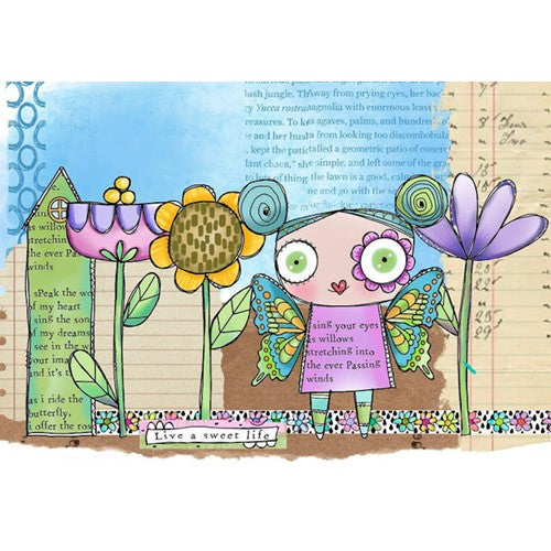 Simon Says Stamp! AALL & Create BUTTERFLY HOUSE A7 Clear Stamps aall515