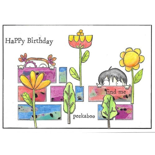 Simon Says Stamp! AALL & Create TROIS FLEURS A7 Clear Stamps aall517