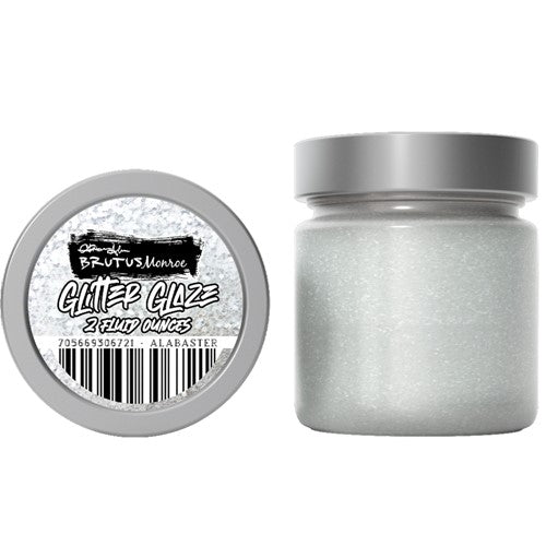 Simon Says Stamp! Brutus Monroe ALABASTER Glitter Glaze bru6721